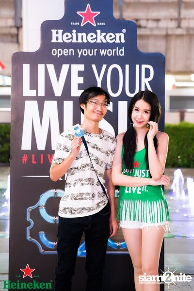 Heineken #LiveYourMusic | S2O ticket give-away activity ที่ พาร์ค พารากอน — photo 207