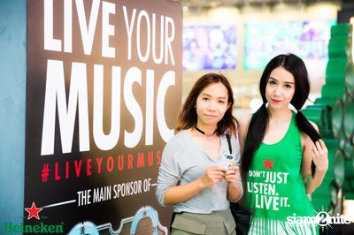 Heineken #LiveYourMusic | S2O ticket give-away activity ที่ พาร์ค พารากอน — photo 208