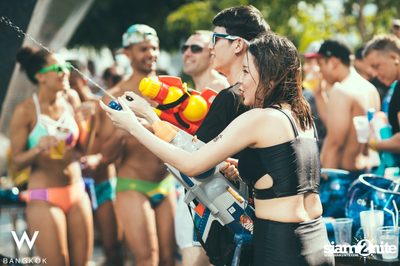 W Bangkok Presents Songkran Splash Away Pool Party 2016 — photo 44
