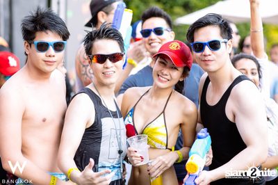 W Bangkok Presents Songkran Splash Away Pool Party 2016 — photo 145