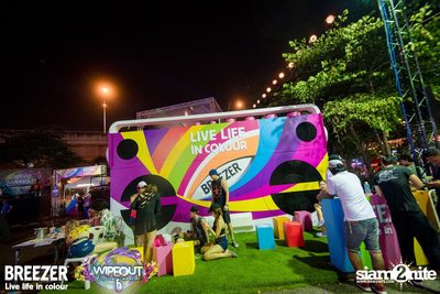 Breezer นำเสนอ Wipeout : The Colour Space ที่ สตูดิโอ ไลฟ์ ฮอลล์ — photo 31
