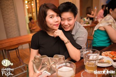 คืนวันศุกร์ ที่ร้าน แฮปปี้ ฟิช, เอเชีย ทีค เดอะ ริเวอร์ฟร้อนท์ — photo 117