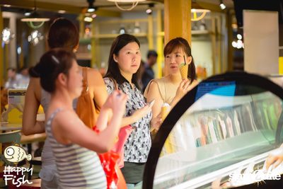 คืนวันศุกร์ ที่ร้าน แฮปปี้ ฟิช, เอเชีย ทีค เดอะ ริเวอร์ฟร้อนท์ — photo 81