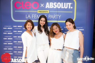 Cleo X Absolut นำเสนอ Sassy Night In White — photo 112