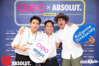 Cleo X Absolut นำเสนอ Sassy Night In White — photo 182