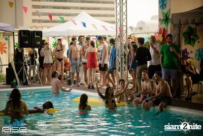 Flower Power Charity Pool Party for Freeland at Oriental Residence — photo 88