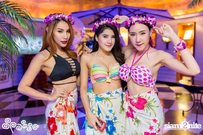 Hawaiian Theme Party ที่ สปาสโซ่, Grand Hyatt Erawan — photo 18