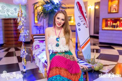 Hawaiian Theme Party ที่ สปาสโซ่, Grand Hyatt Erawan — photo 20
