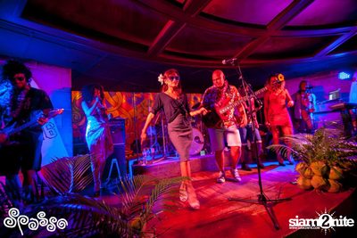 Hawaiian Theme Party ที่ สปาสโซ่, Grand Hyatt Erawan — photo 56