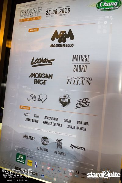 WARP Music Festival 2016 Press Conference at CentralWorld — photo 5