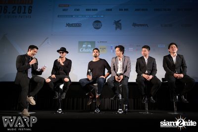 WARP Music Festival 2016 Press Conference at CentralWorld — photo 38