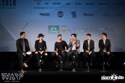 WARP Music Festival 2016 Press Conference at CentralWorld — photo 42