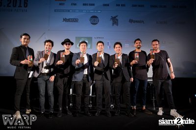 WARP Music Festival 2016 Press Conference at CentralWorld — photo 50