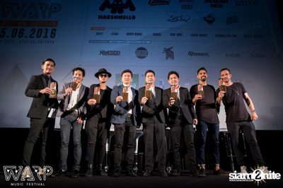 WARP Music Festival 2016 Press Conference at CentralWorld — photo 51