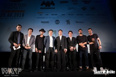 WARP Music Festival 2016 Press Conference at CentralWorld — photo 52