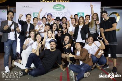 WARP Music Festival 2016 Press Conference at CentralWorld — photo 92
