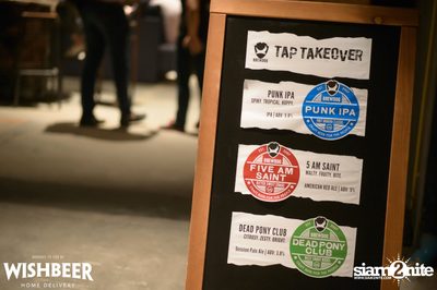 Brewdog Tap Takeover ที่ วิชเบียร์ โฮม บาร์ — photo 2