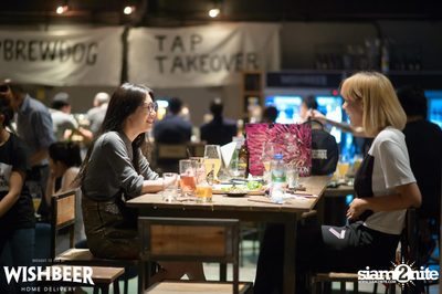 Brewdog Tap Takeover ที่ วิชเบียร์ โฮม บาร์ — photo 86