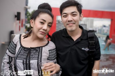AmWet VS. Hooters (The Battle) Pool Party at AmBar Bangkok — photo 51