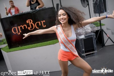 AmWet VS. Hooters (The Battle) Pool Party at AmBar Bangkok — photo 74