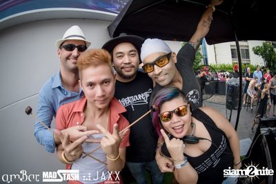 AmWet VS. Hooters (The Battle) Pool Party at AmBar Bangkok — photo 96