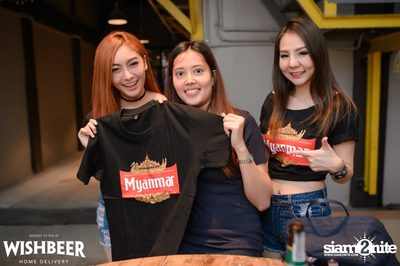 Myanmar Beer Launch Party ที่ วิชเบียร์ โฮม บาร์ — photo 35