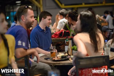 Myanmar Beer Launch Party ที่ วิชเบียร์ โฮม บาร์ — photo 64