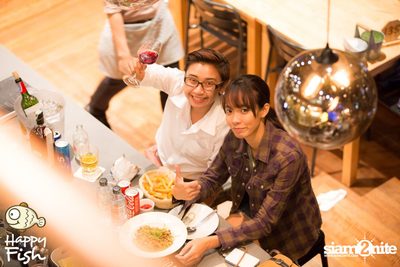 คืนวันศุกร์ ที่ร้าน แฮปปี้ ฟิช, เอเชีย ทีค เดอะ ริเวอร์ฟร้อนท์ — photo 159