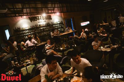 Duvel Tripel Hop Launch! ที่ วิชเบียร์ โฮม บาร์ — photo 73