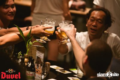 Duvel Tripel Hop Launch! ที่ วิชเบียร์ โฮม บาร์ — photo 86