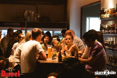 Duvel Tripel Hop Launch! ที่ วิชเบียร์ โฮม บาร์ — photo 88