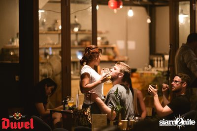 Duvel Tripel Hop Launch! ที่ วิชเบียร์ โฮม บาร์ — photo 93
