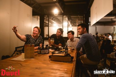 Duvel Tripel Hop Launch! ที่ วิชเบียร์ โฮม บาร์ — photo 106