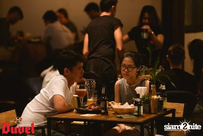 Duvel Tripel Hop Launch! ที่ วิชเบียร์ โฮม บาร์ — photo 111