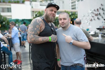 amWet & Ful Metal Dojo Pool Party ที่ แอมบาร์ — photo 89