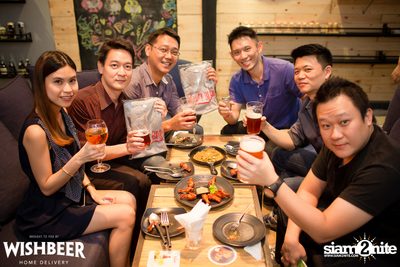 Birra Del Borgo Tap Takeover ที่ร้าน วิชเบียร์ โฮม บาร์ — photo 24