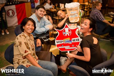 Birra Del Borgo Tap Takeover ที่ร้าน วิชเบียร์ โฮม บาร์ — photo 25