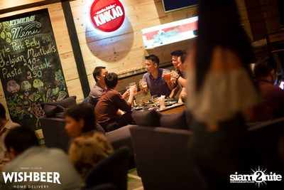 Birra Del Borgo Tap Takeover ที่ร้าน วิชเบียร์ โฮม บาร์ — photo 40