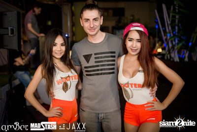Oktoberfest amWET & Hooters Foam Pool Party at AmBar Bangkok — photo 129
