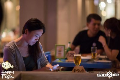คืนวันศุกร์ ที่ร้าน แฮปปี้ ฟิช, เอเชีย ทีค เดอะ ริเวอร์ฟร้อนท์ — photo 32