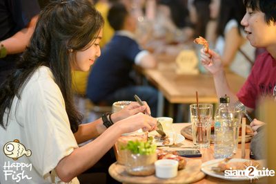 วันลอยกระทง ที่ร้าน แฮปปี้ ฟิช, เอเชีย ทีค เดอะ ริเวอร์ฟร้อนท์ — photo 22