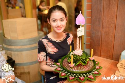 วันลอยกระทง ที่ร้าน แฮปปี้ ฟิช, เอเชีย ทีค เดอะ ริเวอร์ฟร้อนท์ — photo 48