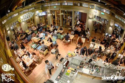 วันลอยกระทง ที่ร้าน แฮปปี้ ฟิช, เอเชีย ทีค เดอะ ริเวอร์ฟร้อนท์ — photo 59