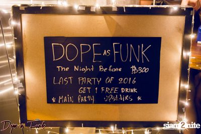 Dope as Funk: The Night Before at Whiteline — photo 2