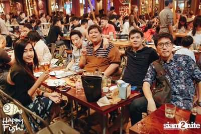 New Year's Eve ที่ร้าน แฮปปี้ ฟิช, เอเชีย ทีค เดอะ ริเวอร์ฟร้อนท์ — photo 3
