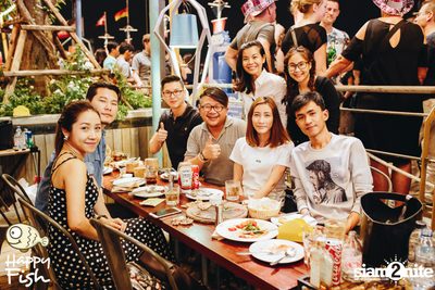 New Year's Eve ที่ร้าน แฮปปี้ ฟิช, เอเชีย ทีค เดอะ ริเวอร์ฟร้อนท์ — photo 84