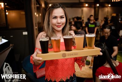 Coedo Draught Release ที่ วิชเบียร์ โฮม บาร์ — photo 64