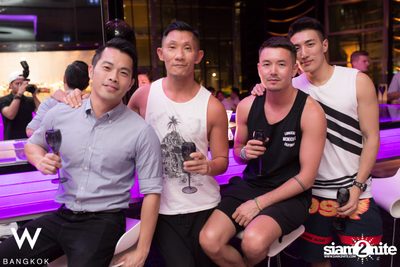 Boys Love Bubbles at W Bangkok — photo 38