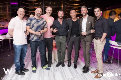 Boys Love Bubbles at W Bangkok — photo 40