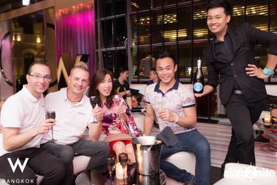 Boys Love Bubbles at W Bangkok — photo 48